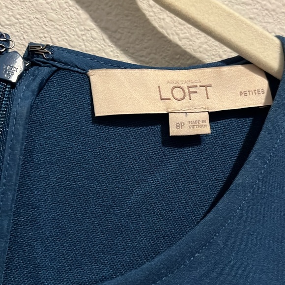 LOFT size 8 petite dress worn a couple of times - Picture 3 of 4